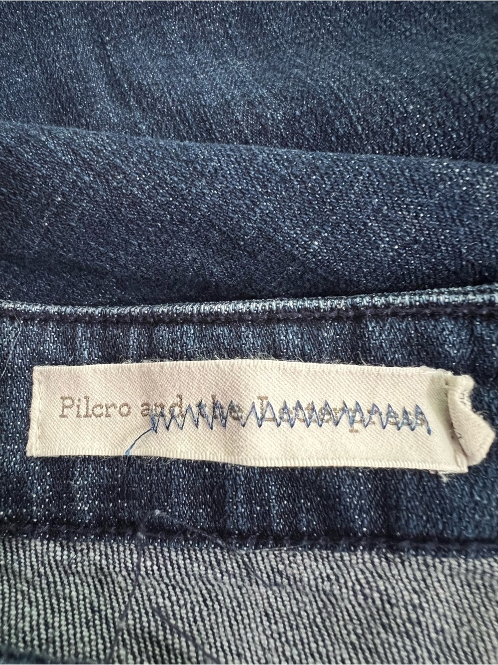 Anthropologie Pilcro and The Letterpress Sequin Slim Boyfriend Jeans Size 27 - Picture 8 of 9